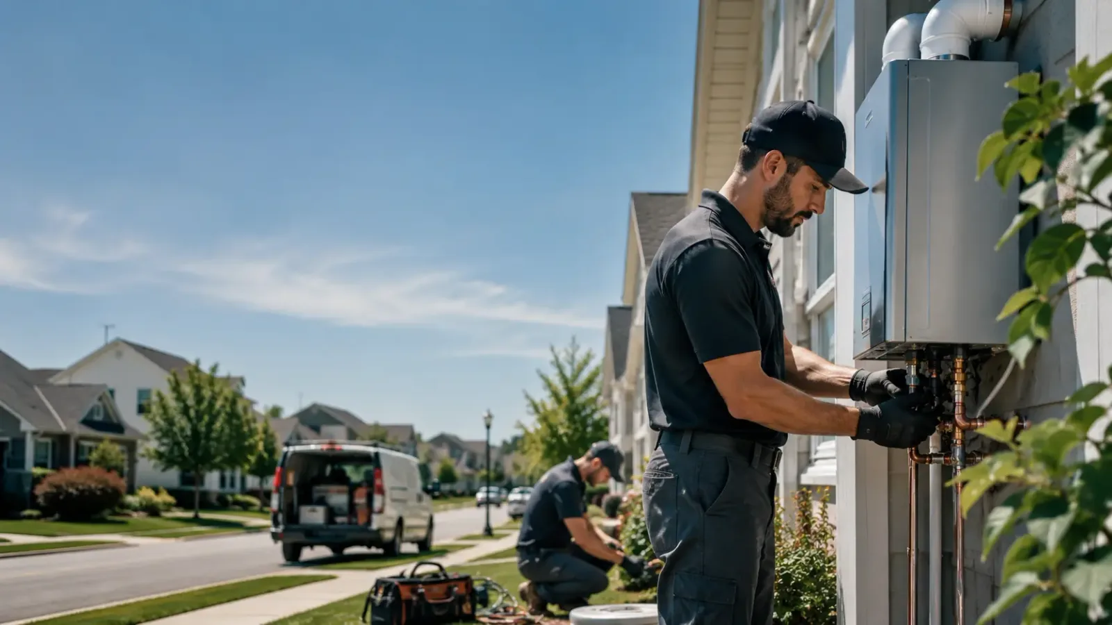 Tankless Water Heater Installation in Bloxom, VA